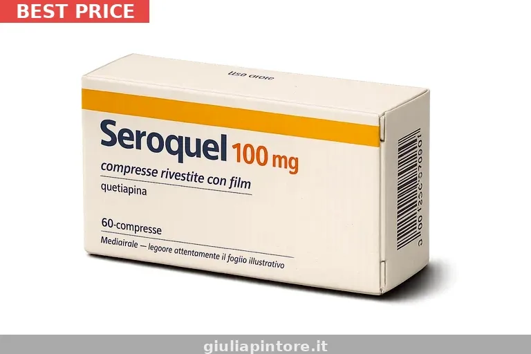 Seroquel 25mg, 50mg, 100mg miglior prezzo €1,14 · senza prescrizione medica